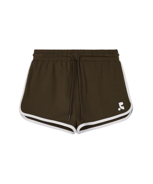 COLORATION SWIM SHORTS - BROWN
