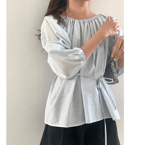 포멜로 콩셔링블라우스