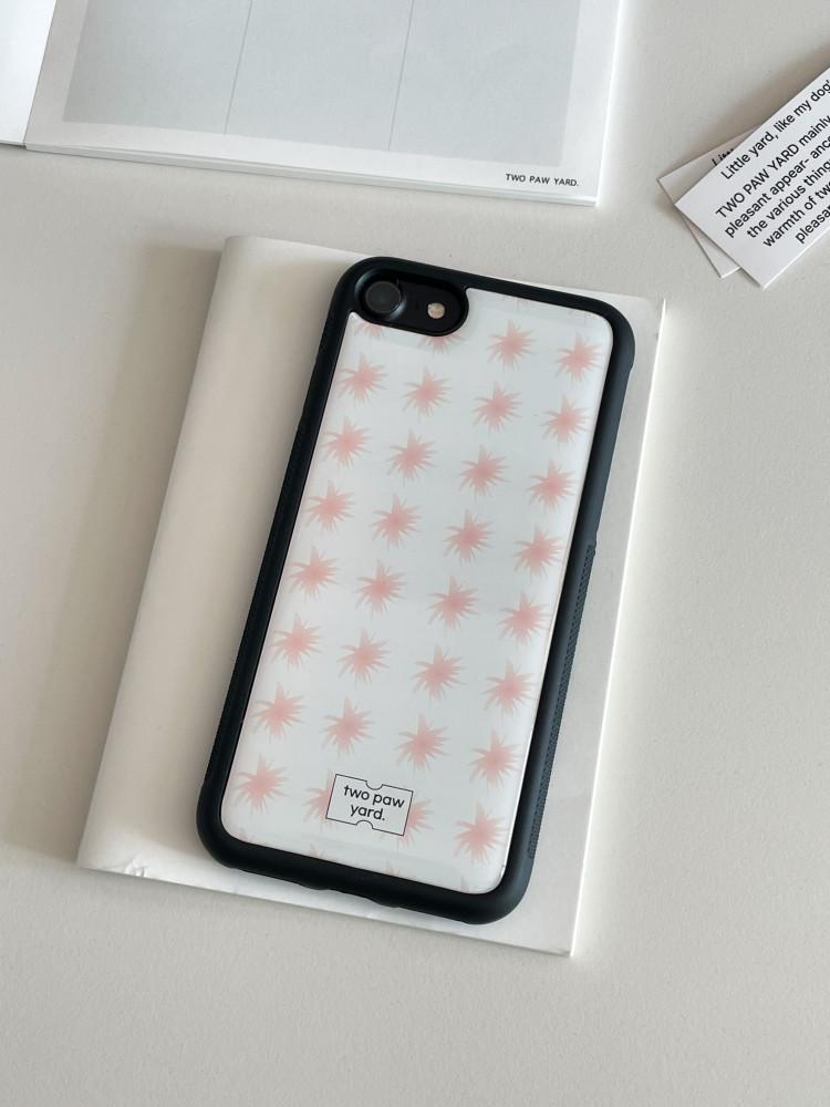 starlight white pink epoxy phone case / 에폭시 폰케이스