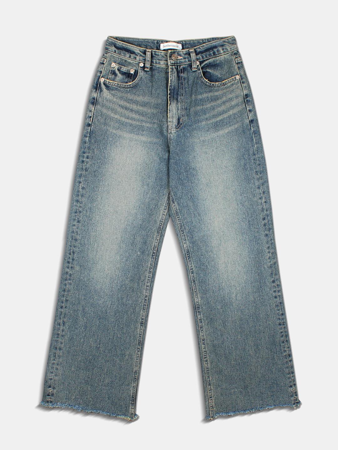 015 ever semi-wide denim (blue)