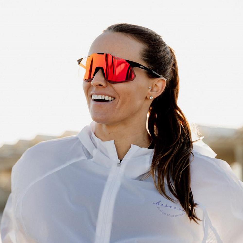 100프로 하이퍼크래프트 자전거 런닝 고글 아웃도어 등산 조깅 블랙 레드미러 러닝