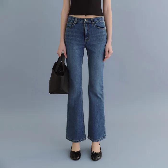 [2차] Foe Flared Denim (Vintage Blue)