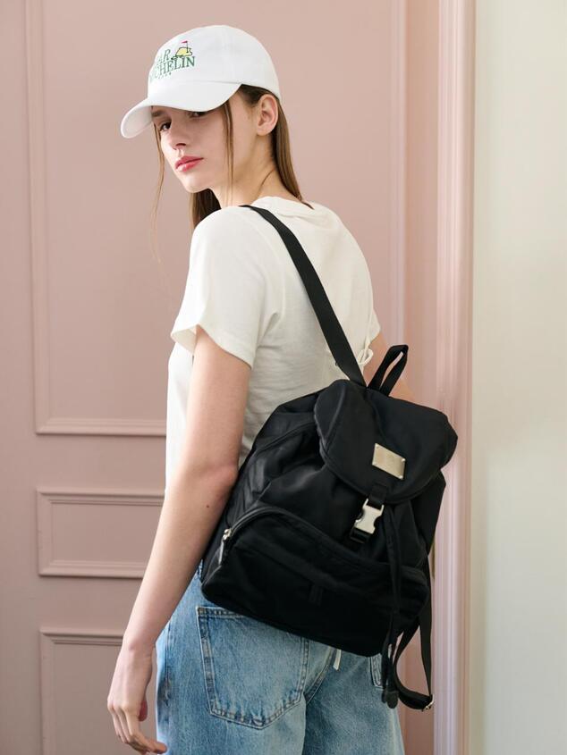 SYMBOL NYLON SMALL BACKPACK