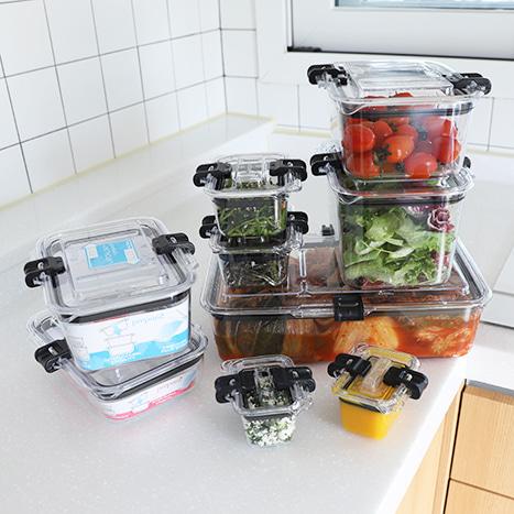 Prepara(프리파라) 트라이탄 밀폐용기 래치락