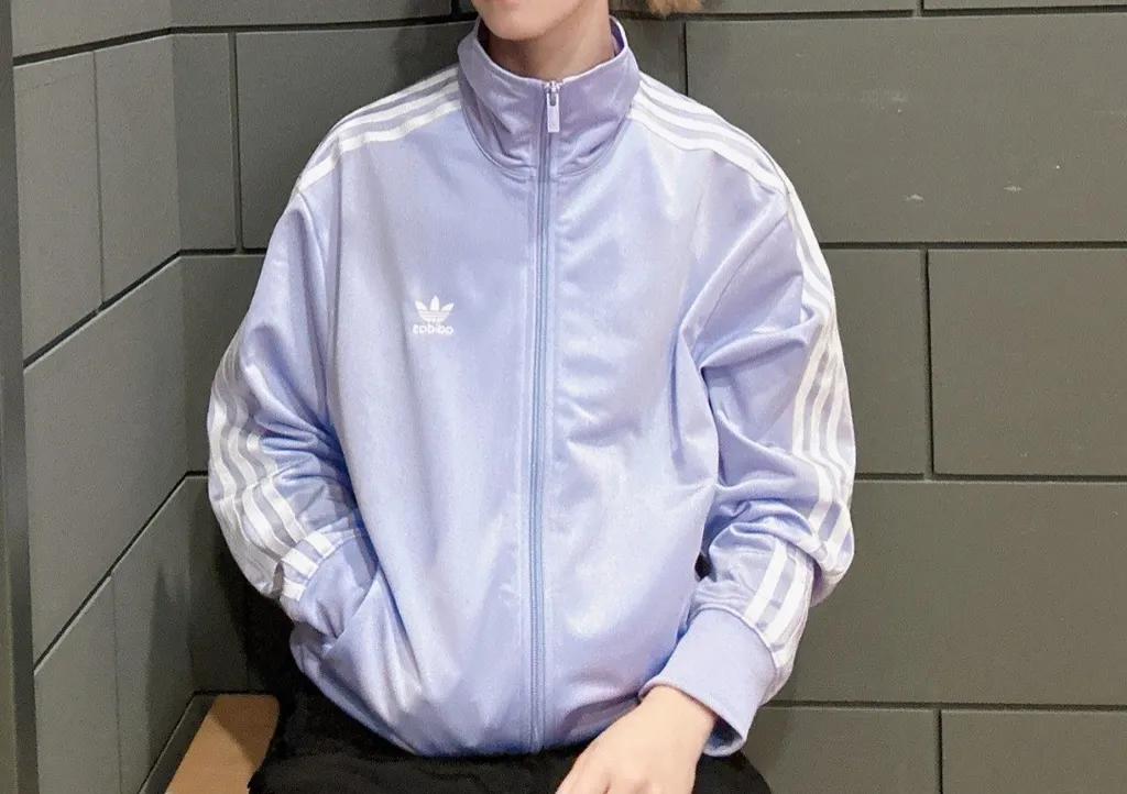 아디다스 파이어버드 트랙탑 져지 자켓 퍼플 IP0613