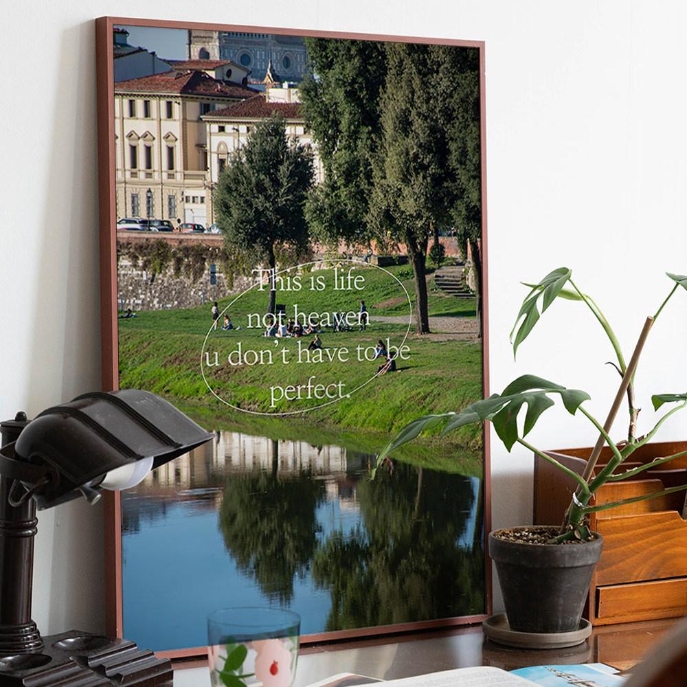 감성 인테리어 포스터 액자 윤슬 숲 바다 빈티지 사진 모음전