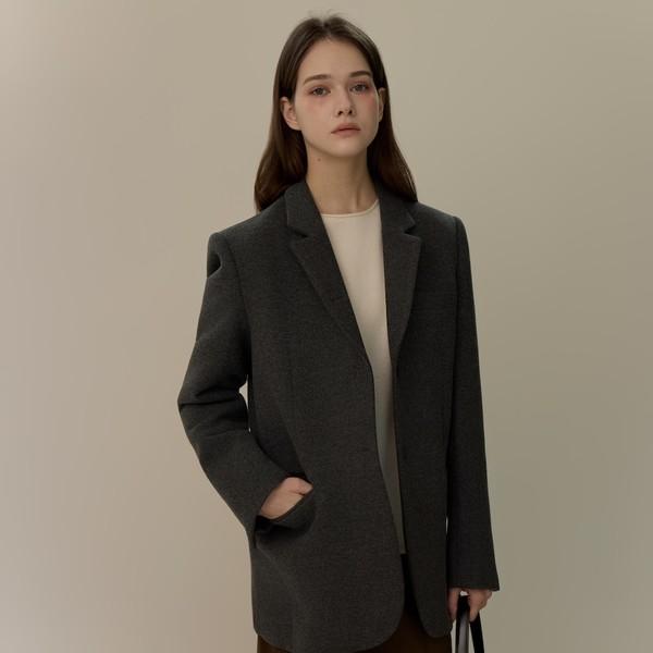 Classic Wool Twill Jacket_2Color