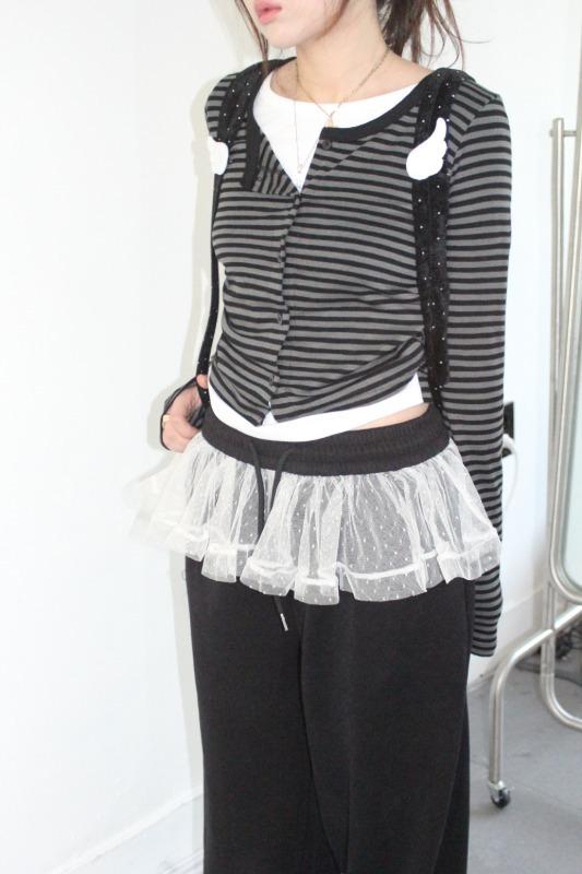 shirring stripe cd (2color)