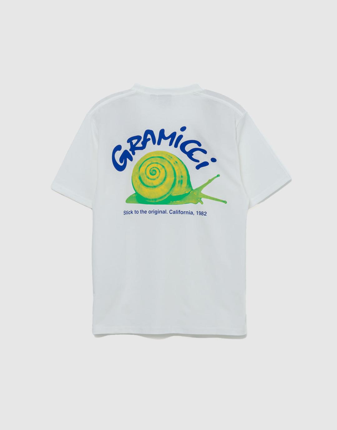 Gramicci Snail Tee (White)