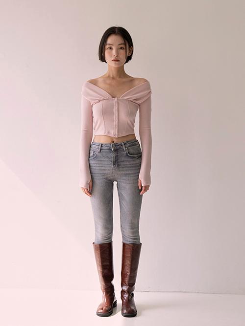 [3/28 예약배송] Rhea cardigan (Pink)