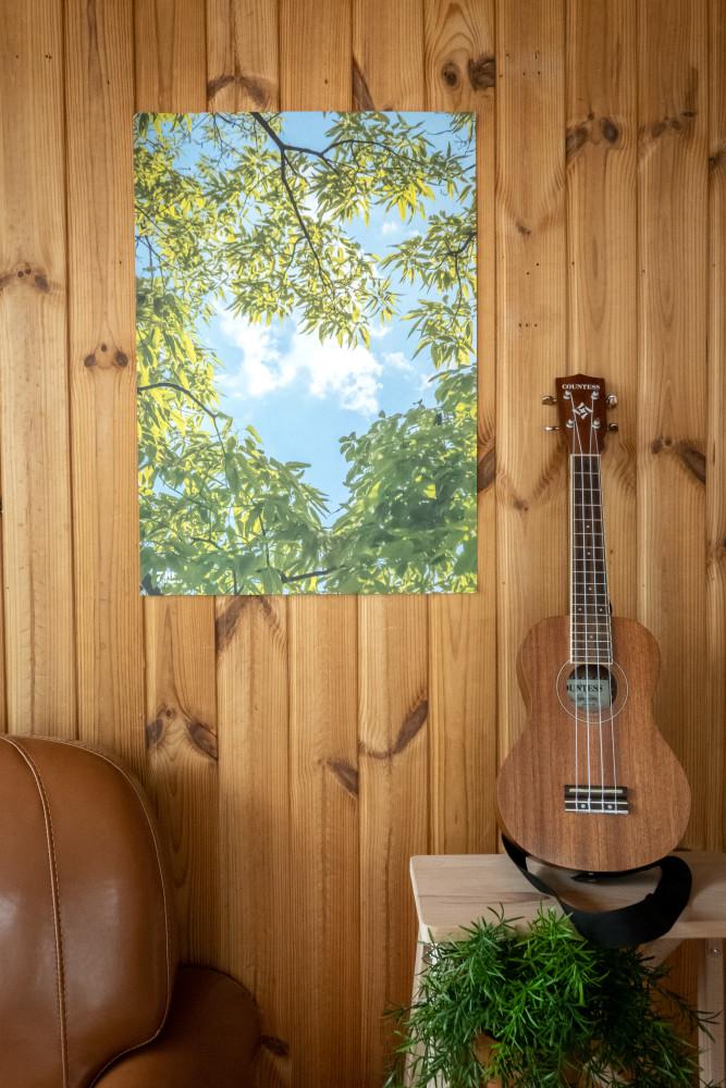 여름 안에서 A1 A2 A3 포스터 홈카페 홈오피스 인테리어 제품촬영 배경지 소품