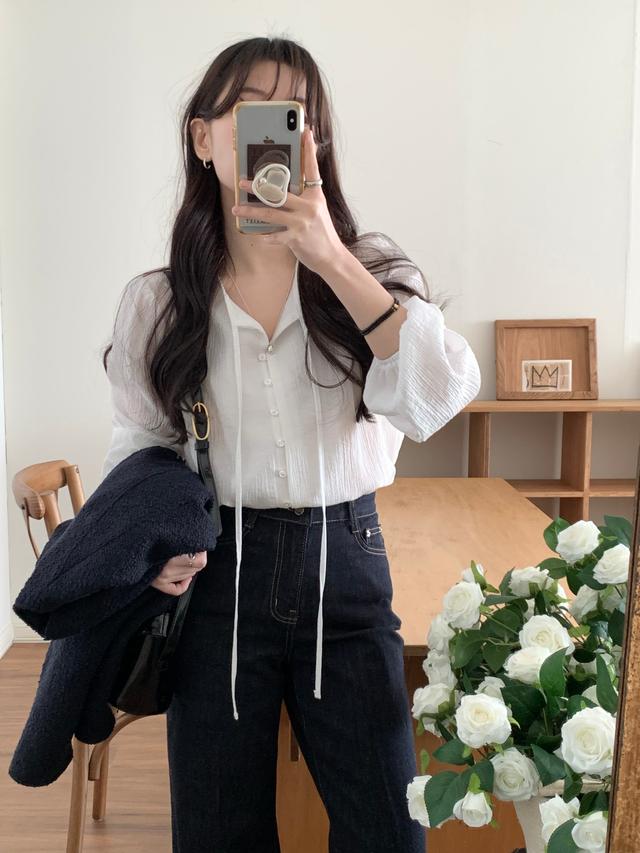 [바로배송] PEONY THREE-WAY BLOUSE