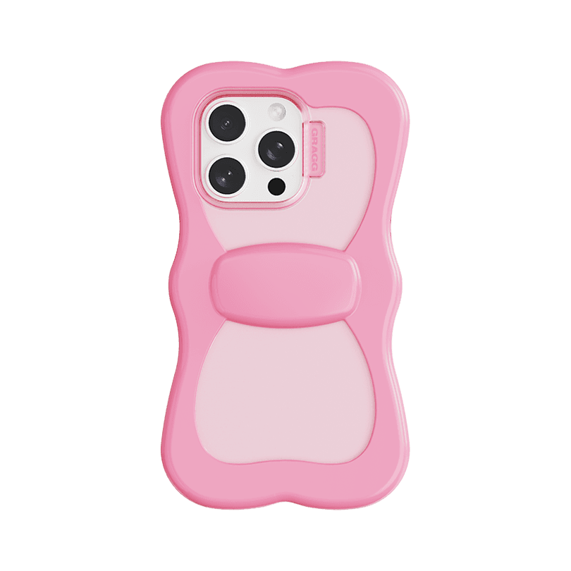 LAYERED RIBBON CASE - LIGHT PINK