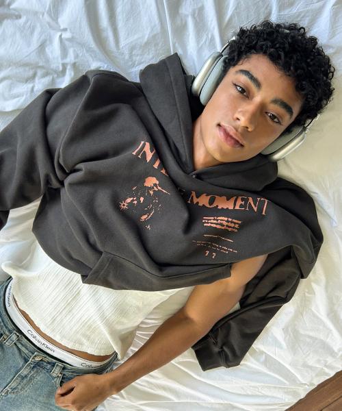 Intense Hoodie-Charcoal