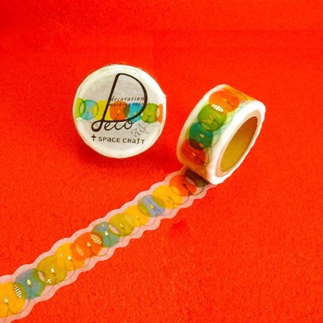 ROUND TOP  스페이스크래프트 마스킹테이프 (크리스마스 라이트)