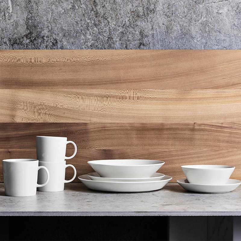 접시 21cm 화이트