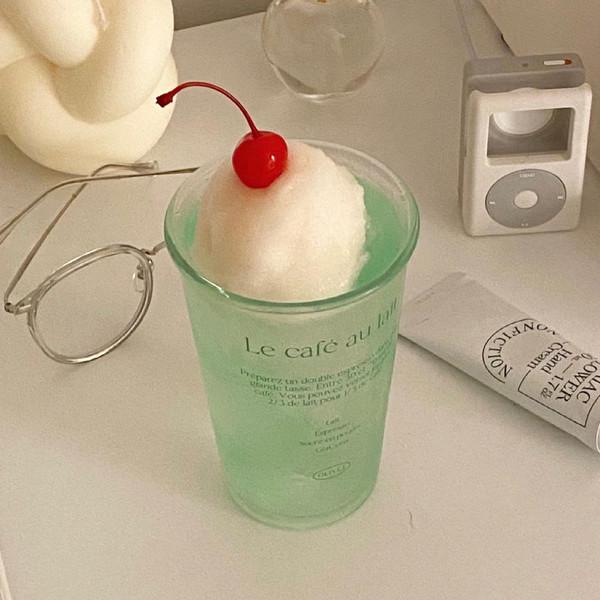 [올리베] latte cup & lemon basil ade cup