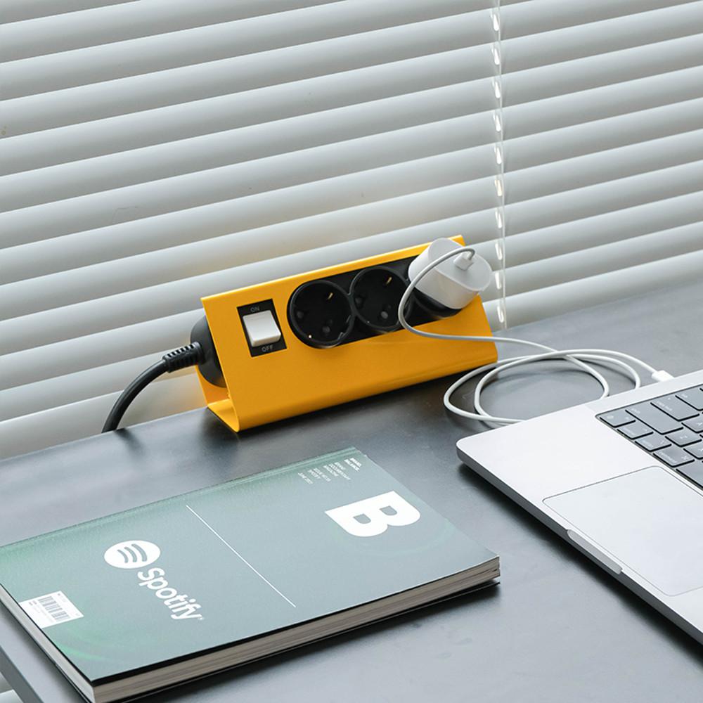 바나코 이지 픽스 데스크 멀티 플러그 데스크테리어 책상정리 소품 사무실