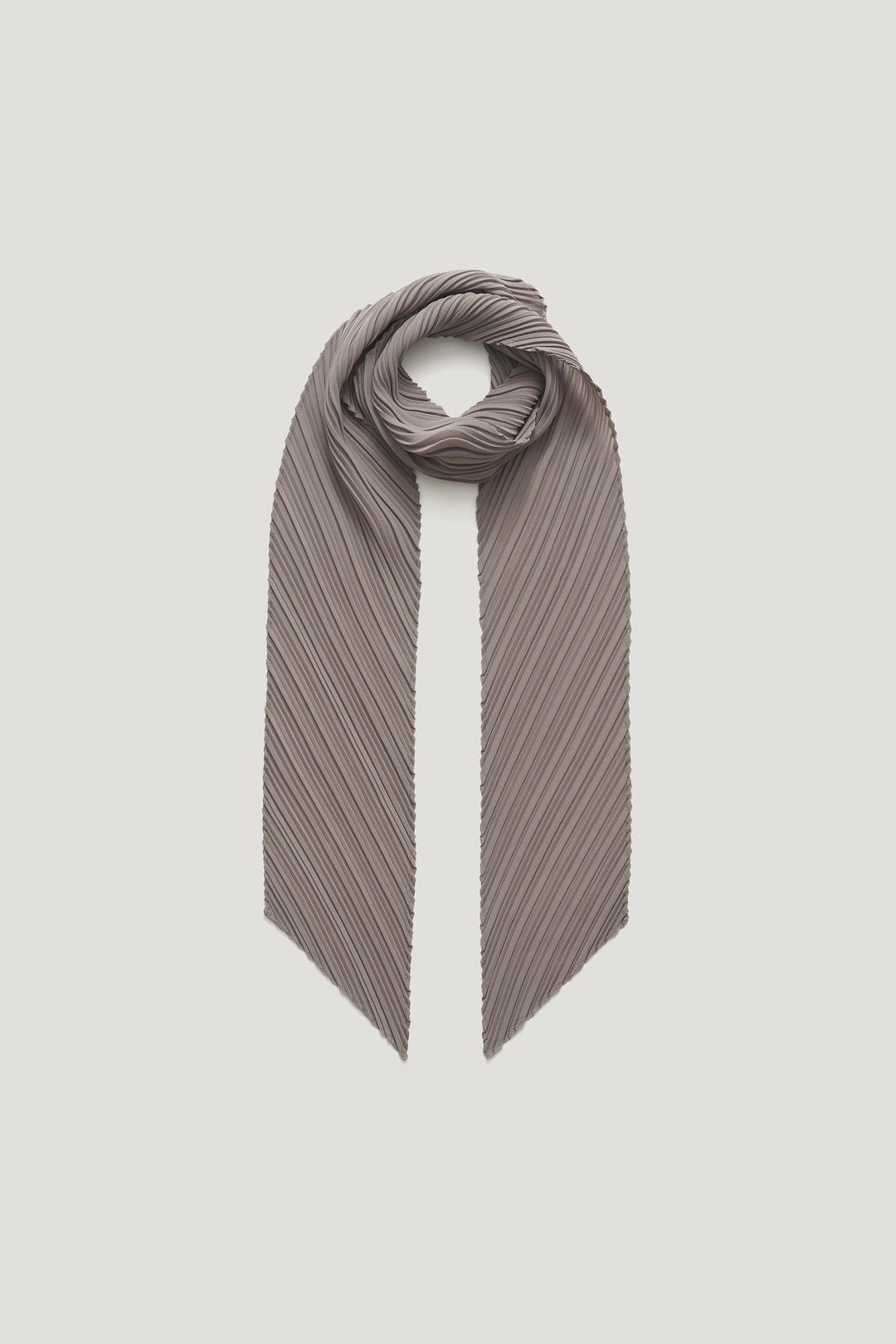 PLEATS SCARF_MINERAL GRAY / ₩58,000
