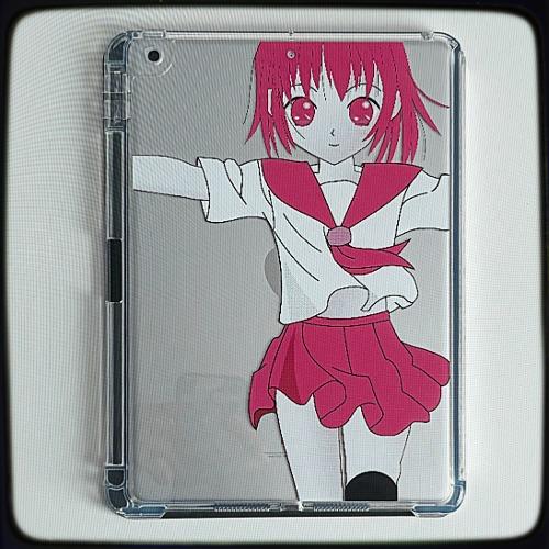 마젠타 걸 젤하드 아이패드 케이스