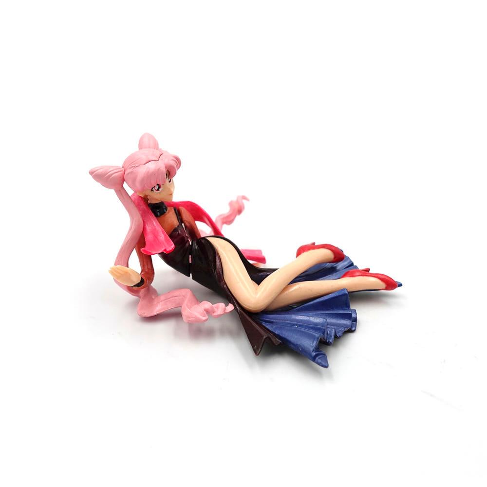 세일러문 블랙레이디 가샤폰 가챠 트레이딩 고전 미소녀 피규어