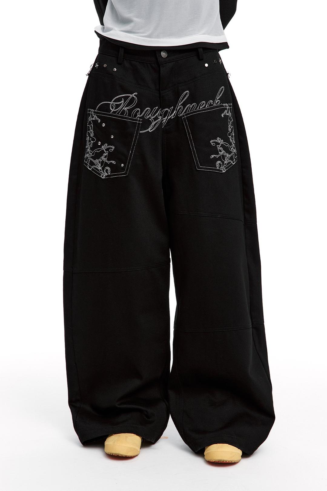 Backflare Curved Pants Black [pre-order 예약발송 11/14]