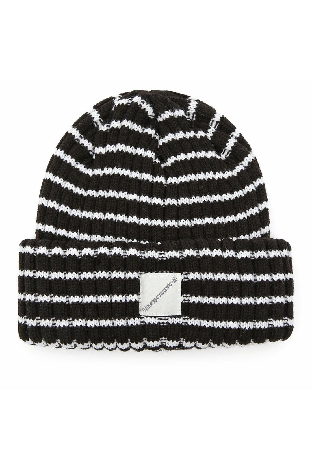 BEANIE / PIN STRIPE / BLACK