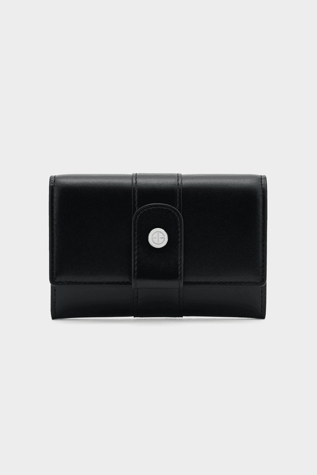 CLAIRE CITY CARD WALLET_BLACK