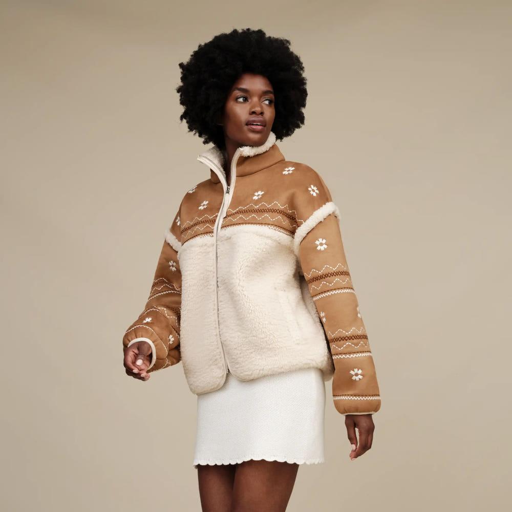 어그 후리스 여성 마를린 자켓 애덜전 1161970CHE