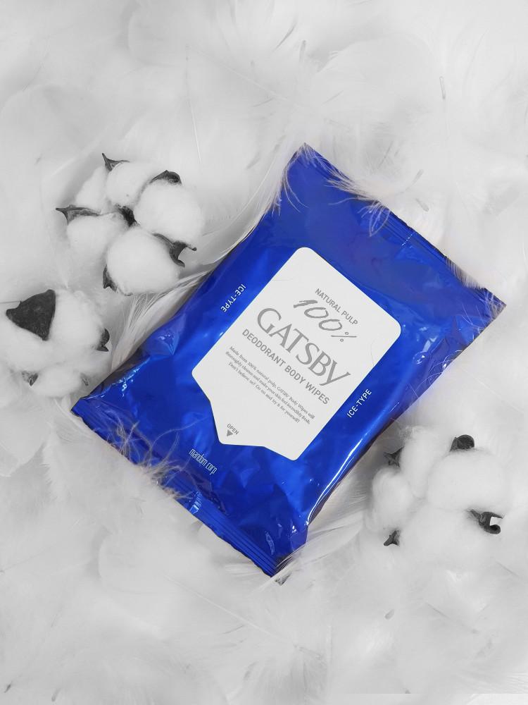 갸스비 아이스 데오도란트 바디 페이퍼 아이스 시트러스 10매