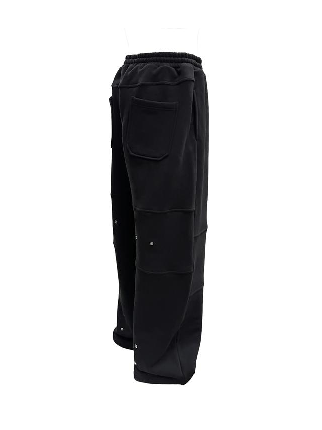 PIECE 031 BLOCK SNAP STRING SWEAT PANTS
