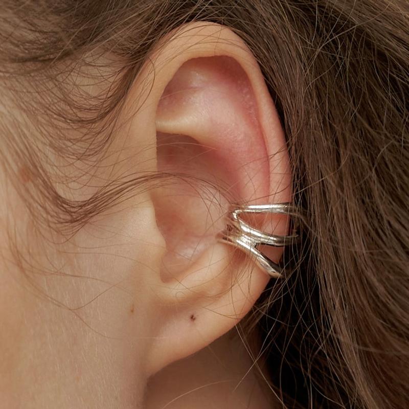 layered essential earcuff