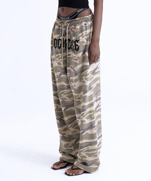 락케이크(ROCKCAKE)  Camo Metal Graphics Pants - Beige - 사이즈 & 후기 | 무신사