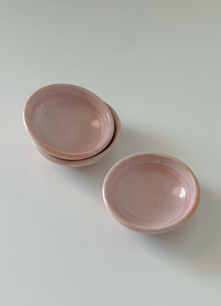 cute sauce bowl(3 col) 베이비 핑크 카키 귀여운 소스 종지볼
