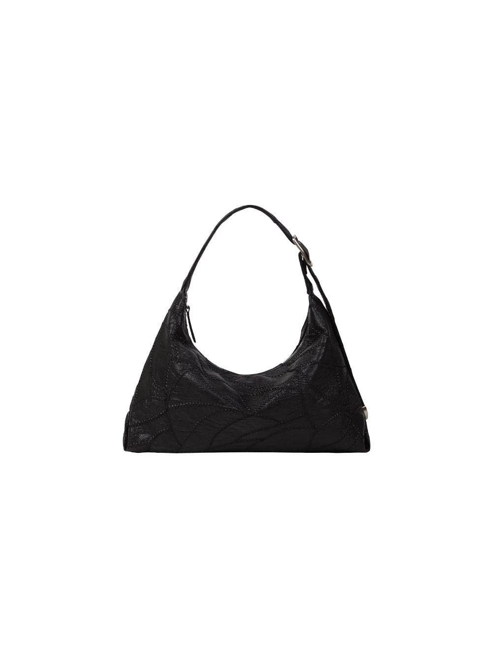 CACTUS HOBO BAG MINI [Black]