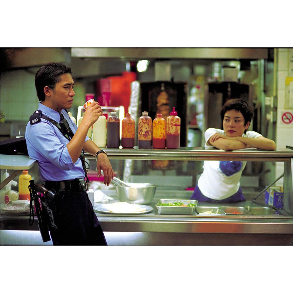 TSP-883 중경삼림 대형 영화 포스터 A3 왕가위 임청하 양조위 왕페이 금성무 홍콩 중국 가로형 노텍스트