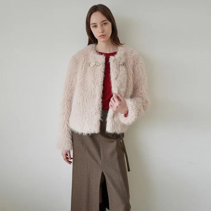 Fur Crop Jumper NEF4WMA28_90