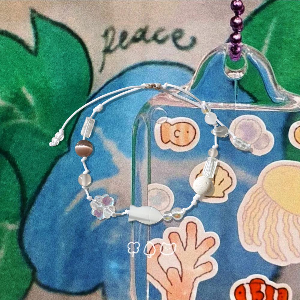 [행운숲] 물고기의 여행 _ 매듭 팔찌