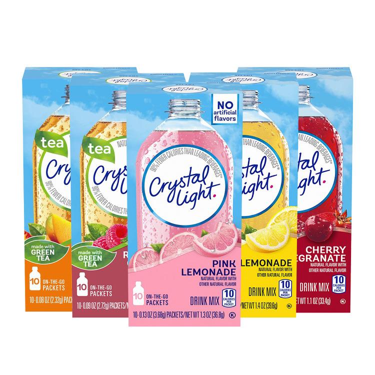 크리스탈라이트 10개입 3개 골라담기/ 저칼로리 음료