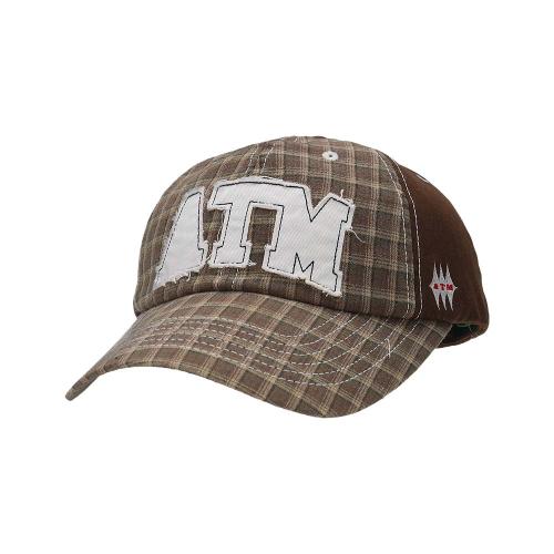 ATM BOLD LOGO BALL CAP BROWN