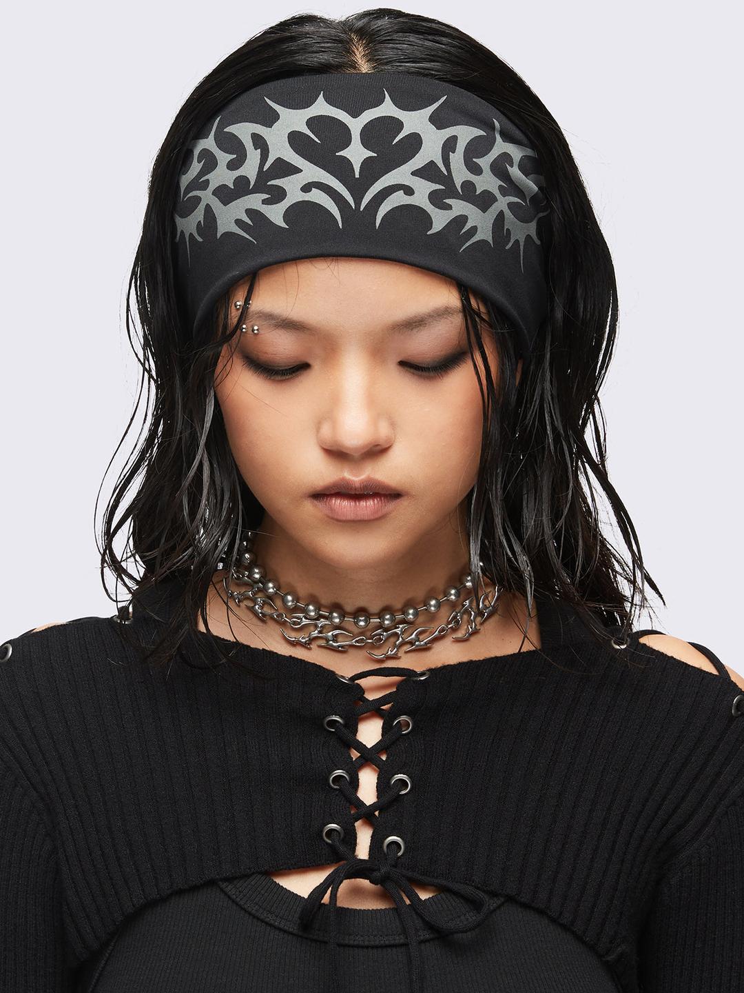 Dark Crush Headband - One Size / Black