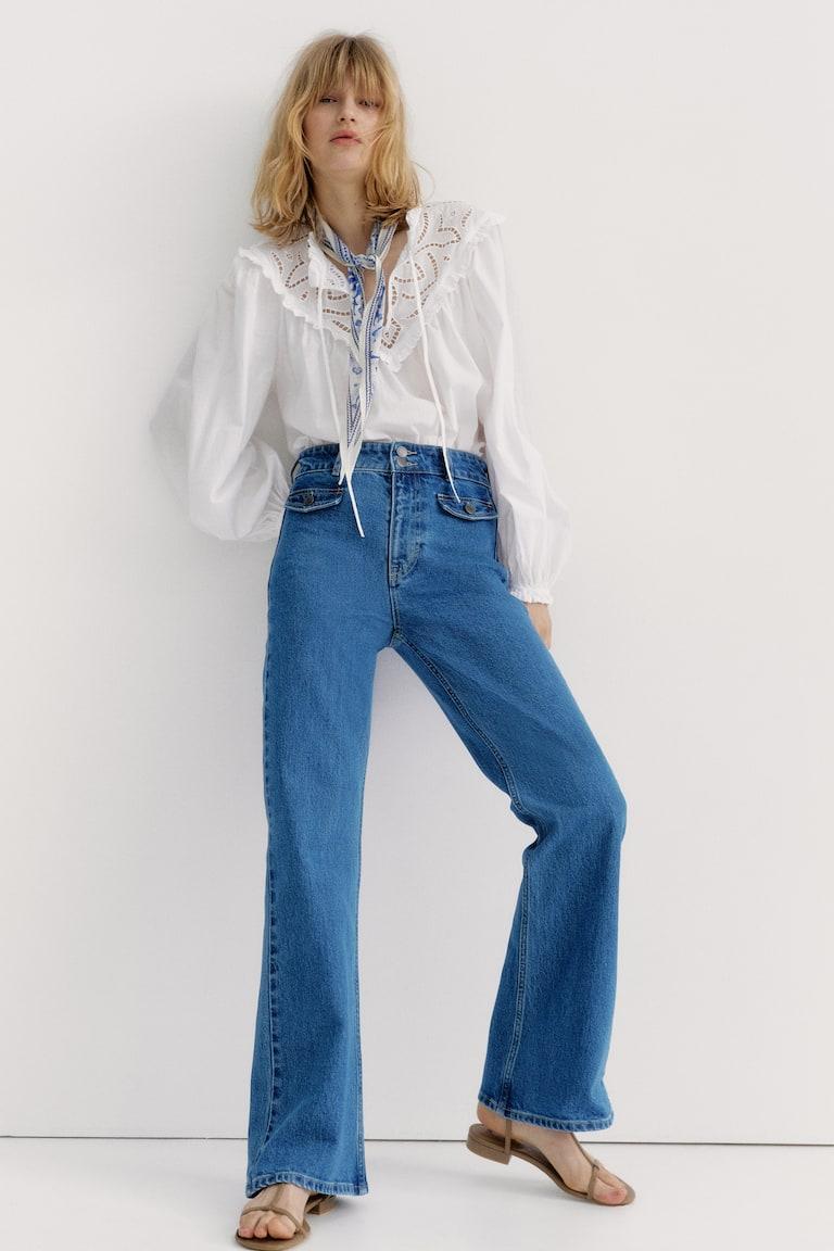 Flared High Jeans