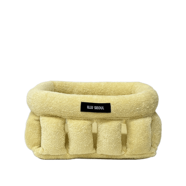 terry flat basket LEMON BUTTER