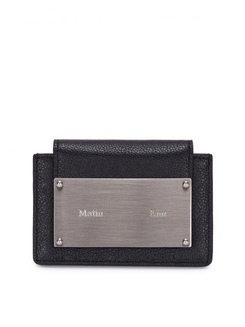 마뗑킴(MATIN KIM)  ACCORDION WALLET IN BLACK - 사이즈 & 후기 | 무신사