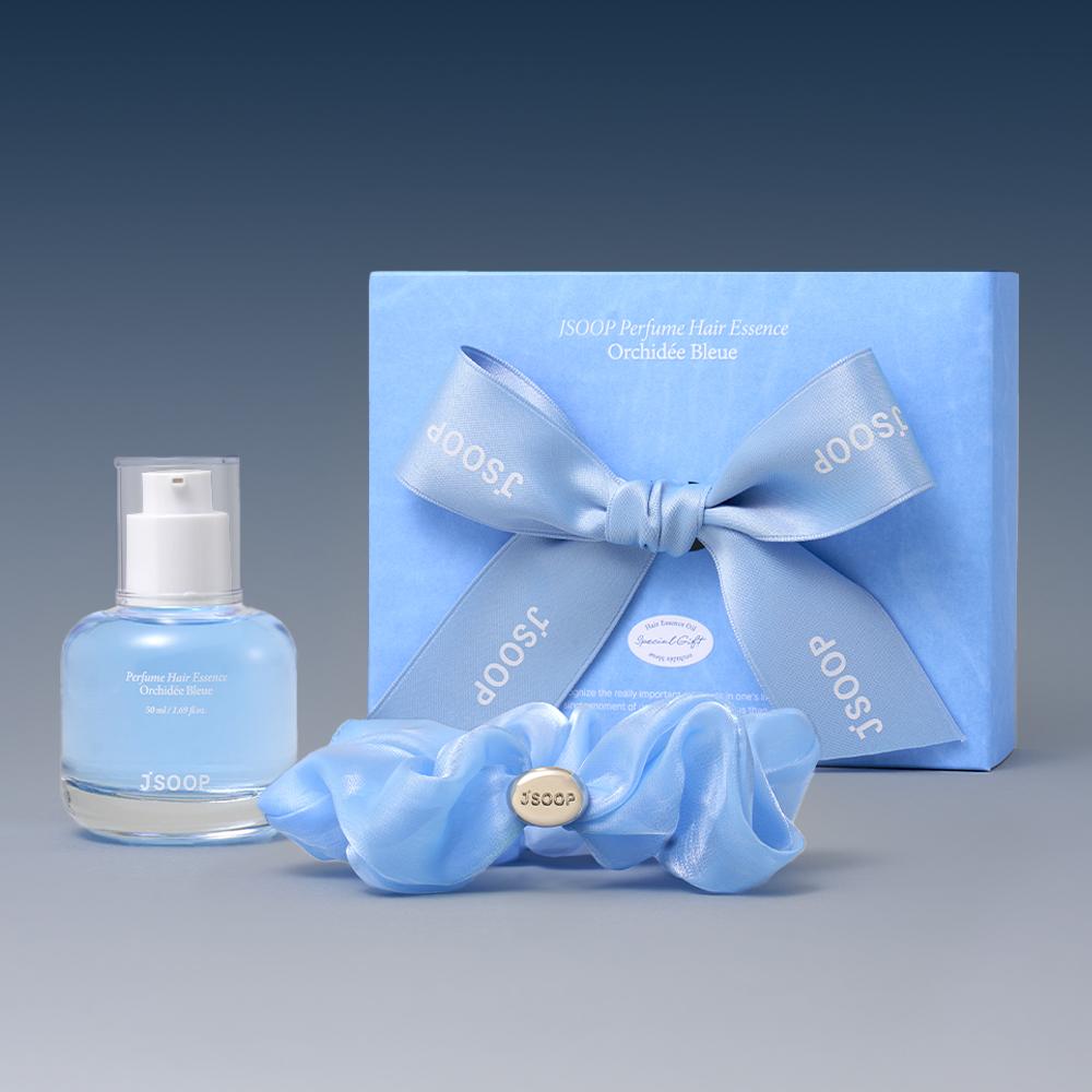 [단독/선물포장] 제이숲 퍼퓸 헤어 에센스 데일리 헤어 오일 50ml + 스크런치 기프트 세트