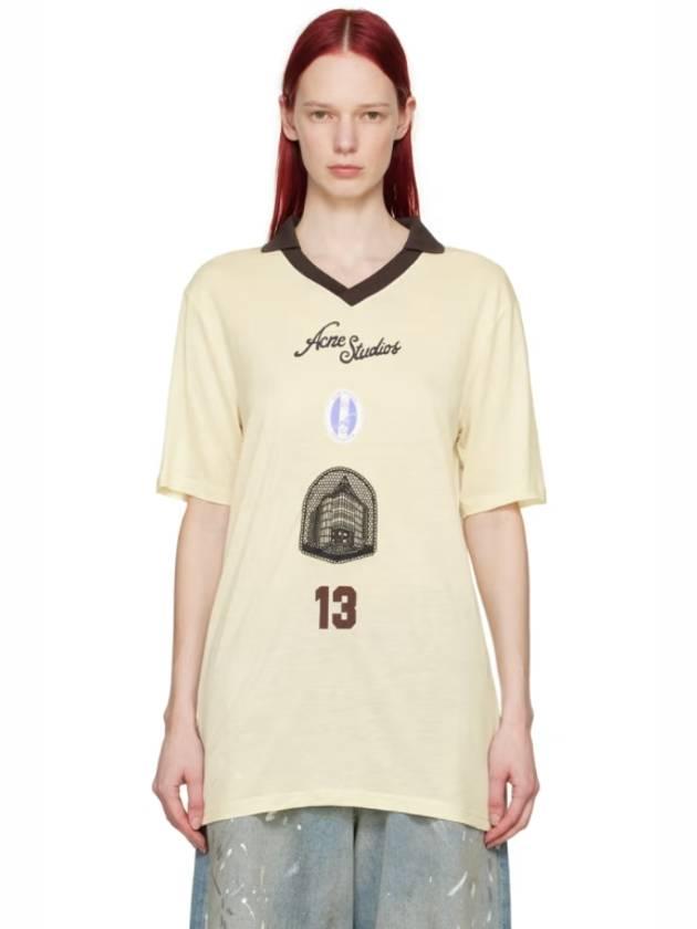 Yellow Patch T Shirt 241129F110070   |   발란코드 [76020212]