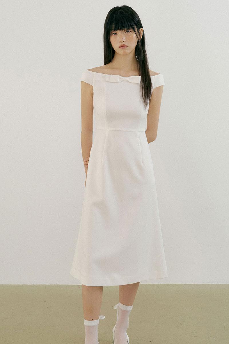 Bellucci Ribbon One-piece (ivory)