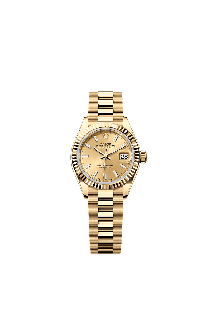 Rolex Lady-Datejust watch: 18 ct yellow gold - m279178-0001