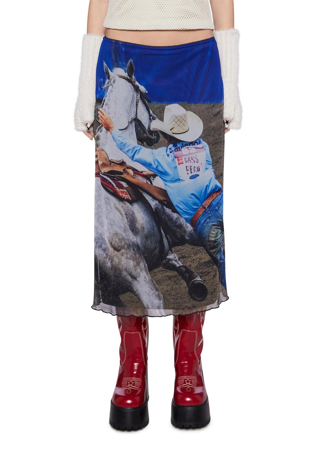 Rodeo Midi Skirt - US XS/UK 6