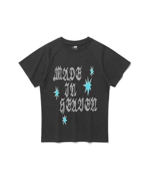 MADE IN HEAVEN RAGLAN MINI TEE_BLACK(NG2FMFT535A)